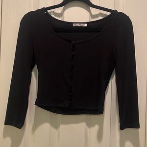 ❣️5for$10❣️ Buttoned Crop Top